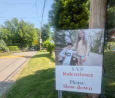 Sur pause depuis quatre ans : la campagne Ralentissez svp de retour à Léry