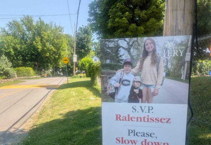 Sur pause depuis quatre ans : la campagne Ralentissez svp de retour à Léry