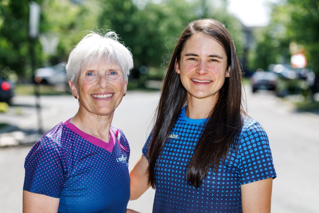 Mercier : un doublé pour une triathlète de 66 ans