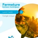 Beauharnois : les employés municipaux en congé férié le 3 août