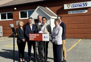 Le chef du Parti libéral de passage à Châteauguay