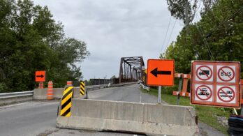 Pont fermé pour inspection