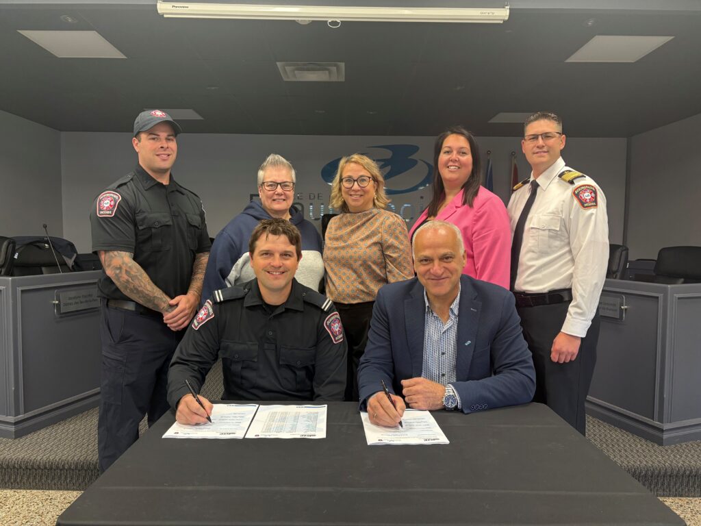 Pompiers Beauharnois : nouvelle convention collective jusqu’en 2030