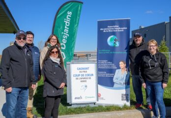 Mercier : bloc sanitaire à accessibilité universelle