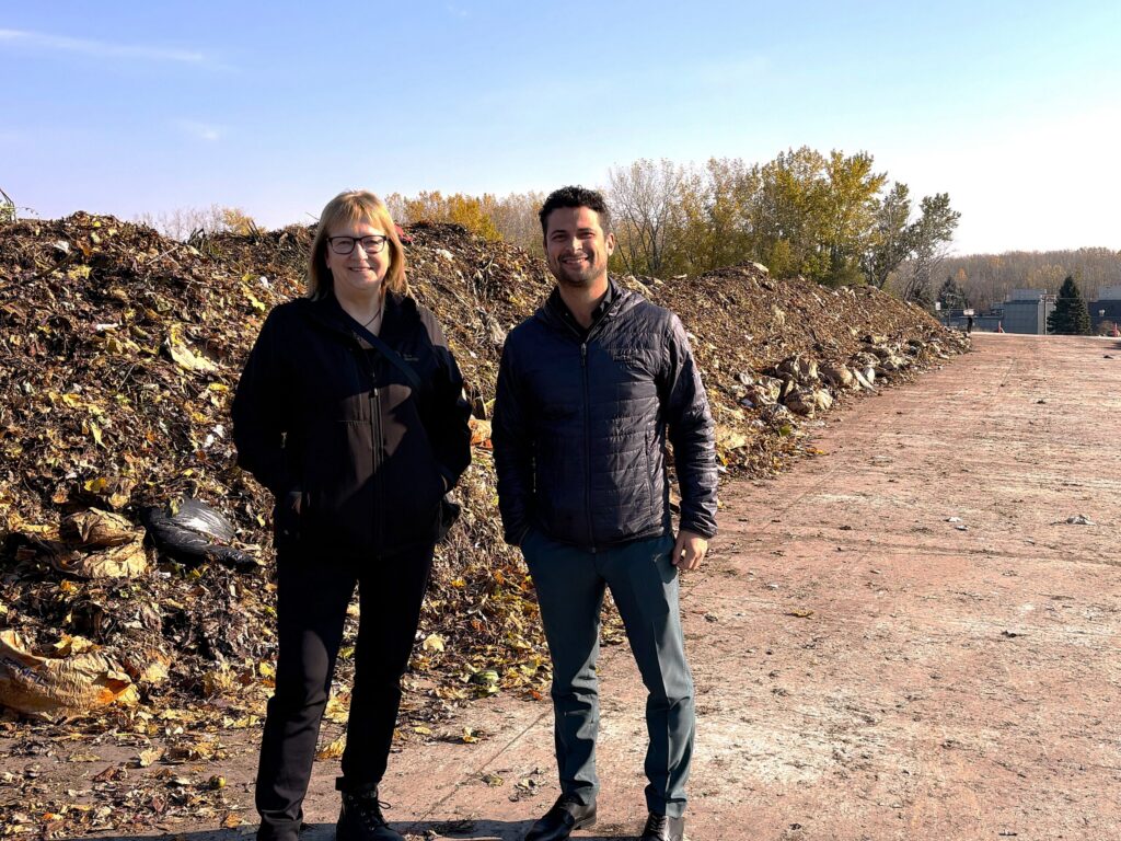 Beauharnois-Salaberry et Roussillon: la plateforme de compostage en opération