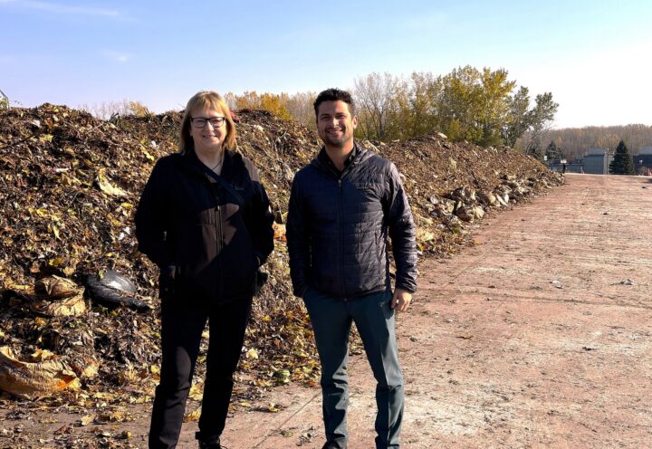 Beauharnois-Salaberry et Roussillon: la plateforme de compostage en opération