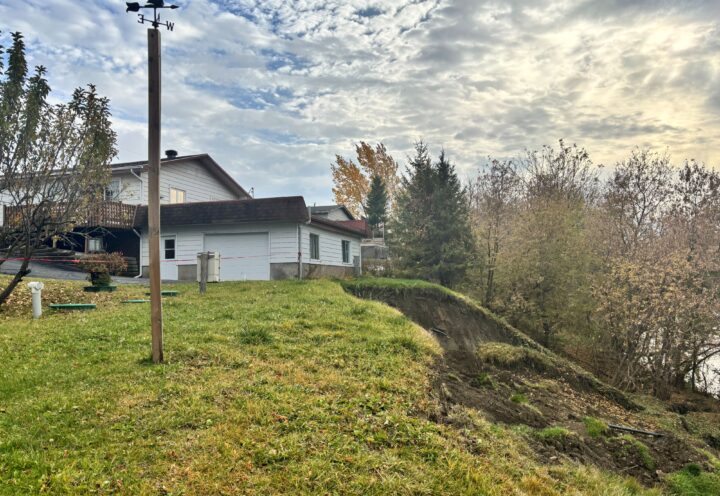 Glissement de terrain : une maison de Mercier doit être démolie